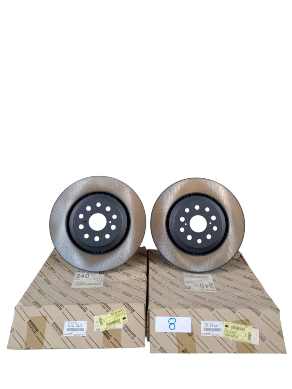 Coppia Dischi Freno Anteriori LEXUS LS XF40 Serie (07>17)