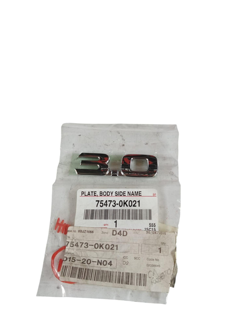 Scritta Adesiva TOYOTA HiLux 3° Serie