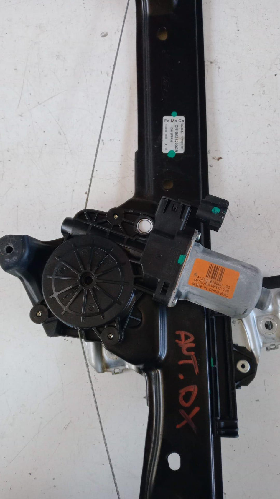 Meccanismo alzavetro Ant. DX FORD EcoSport Serie (12>)
