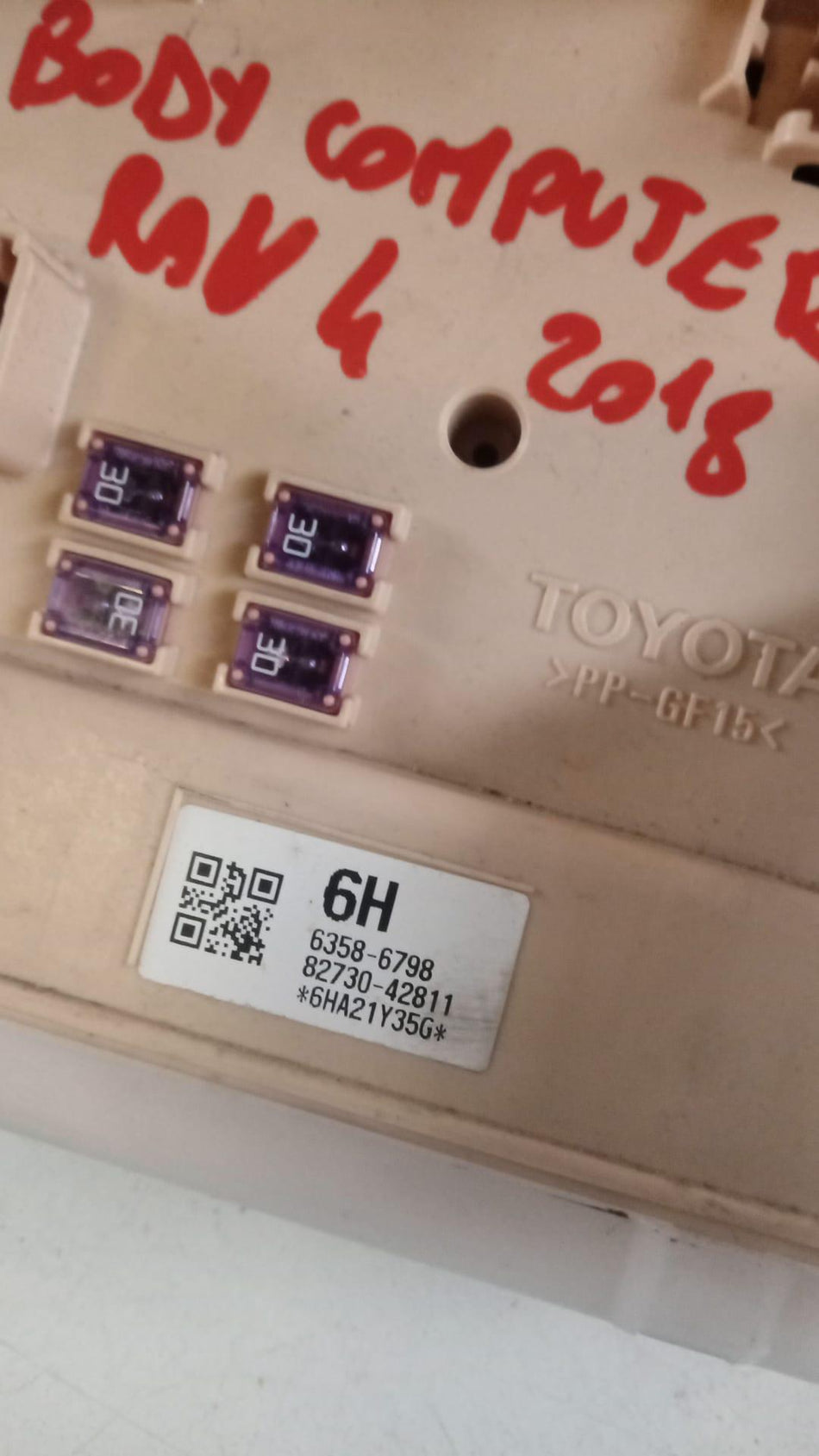 Body Computer TOYOTA Rav4 Serie (18>)