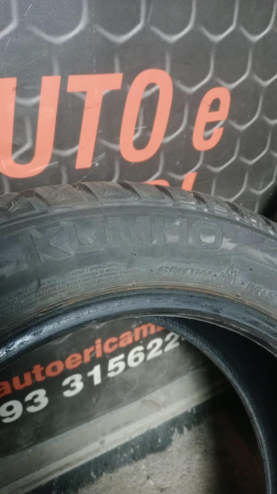 4 Gomme invernali usate KUMHO 185/55 R15