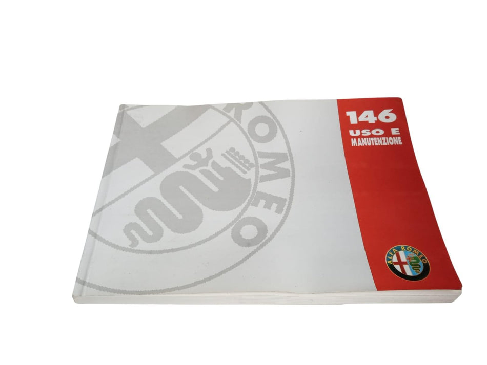 Libretto uso e manutenzione ALFA ROMEO 146 Serie (930_) (99>00)