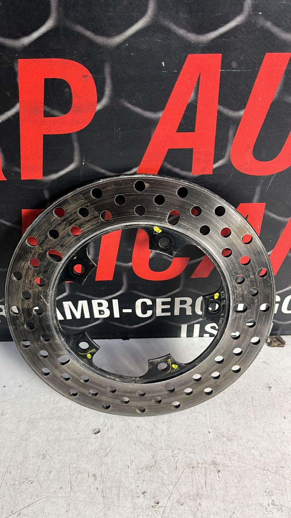 Disco freno posteriore Aprilia Tuono 660cc Factory (22>24)