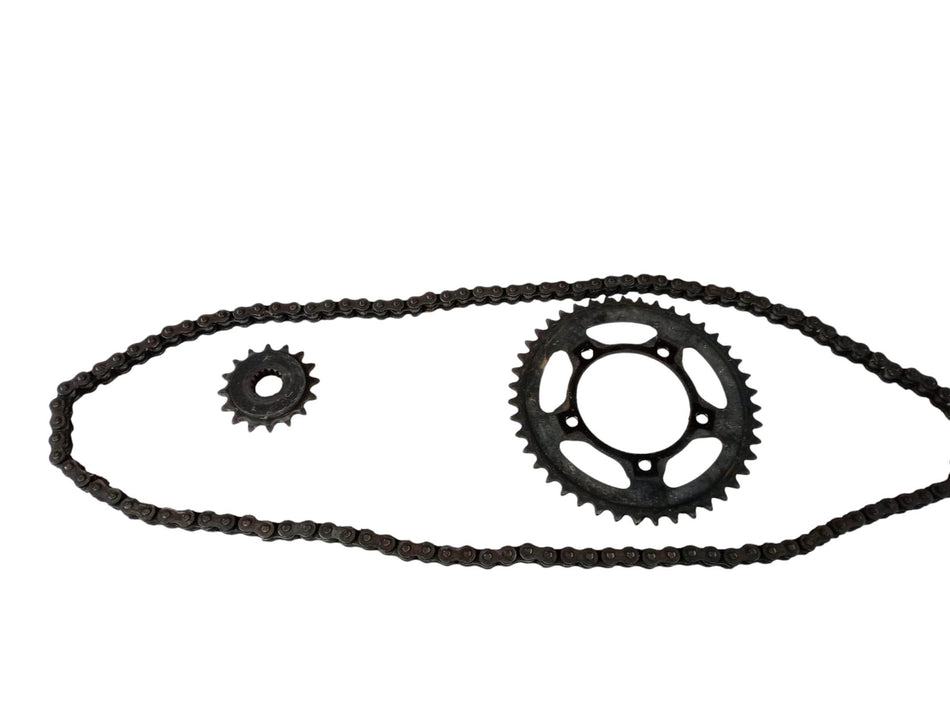 KIT CATENA, CORONA E PIGNONE Aprilia Tuono 660cc Factory (22>24)