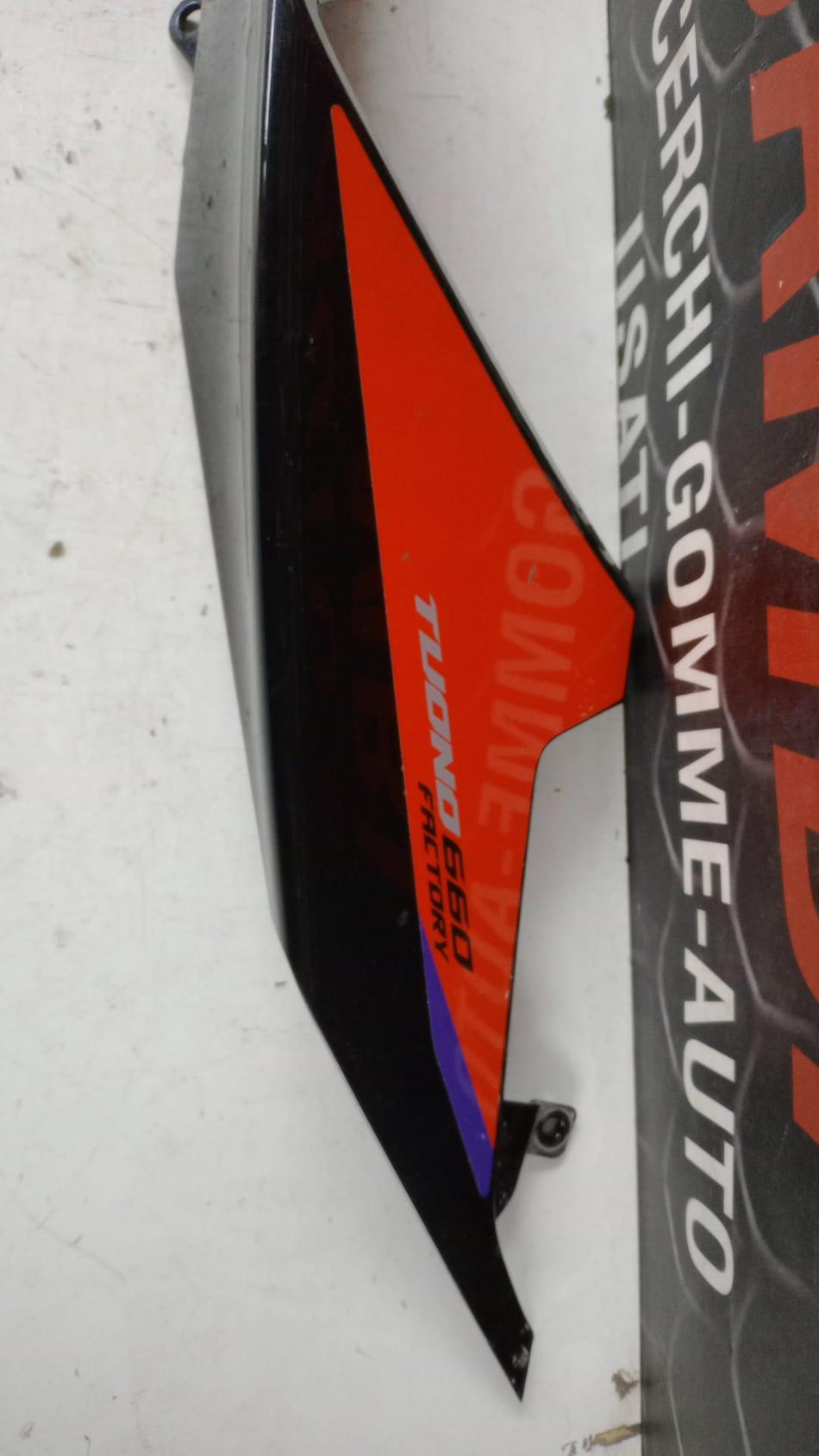 Carena posteriore SX Aprilia Tuono 660cc Factory (22>24)