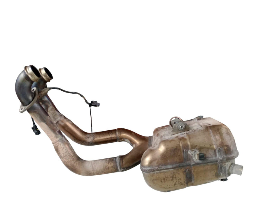 Marmitta completa di terminale scarico Aprilia Tuono 660cc Factory (22>24)