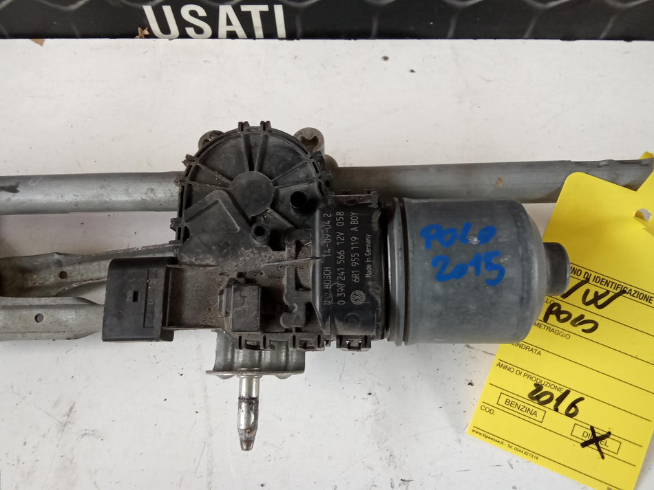 Motorino tergi ant completo di tandem VOLKSWAGEN Polo 5° Serie