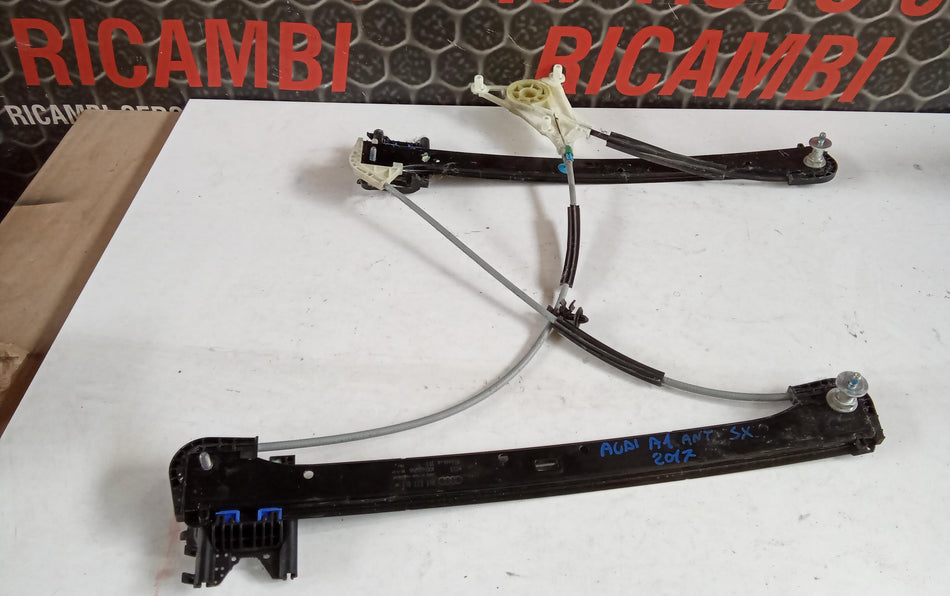 Meccanismo alzavetro Ant. SX AUDI A1 Serie (8XK) (14>18)
