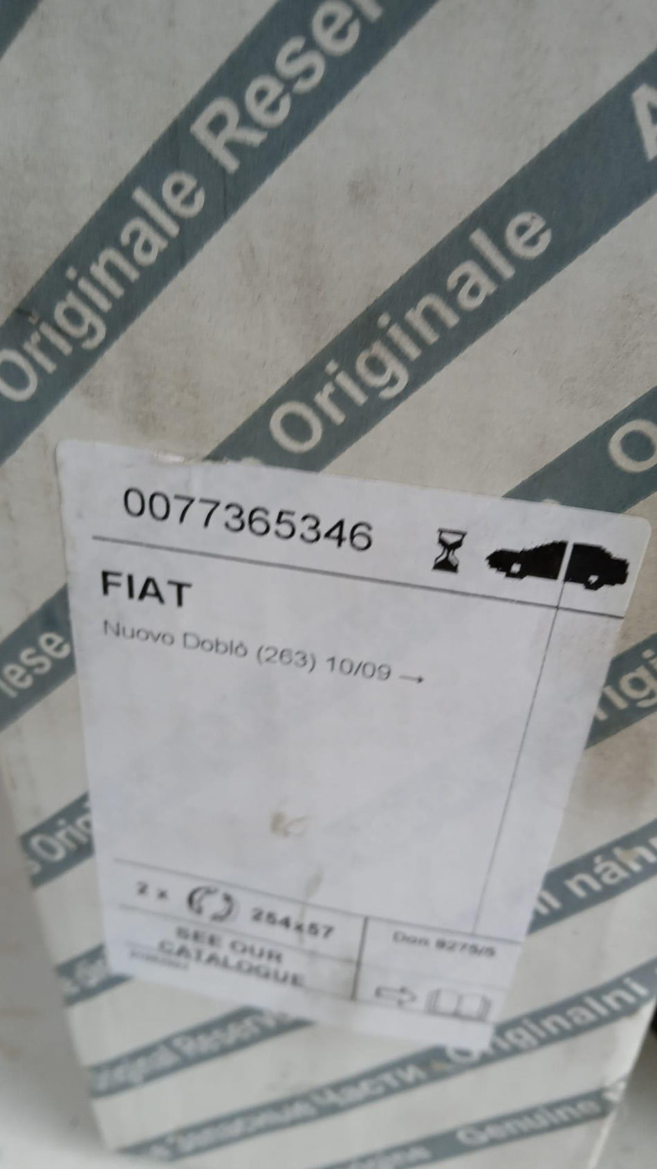 Ganasce freno FIAT Doblo Serie (09>15)