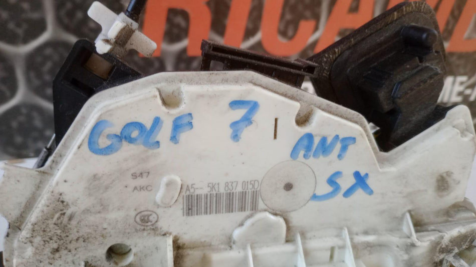 Serratura Anteriore Sinistra VOLKSWAGEN Golf 7 Berlina (12>)