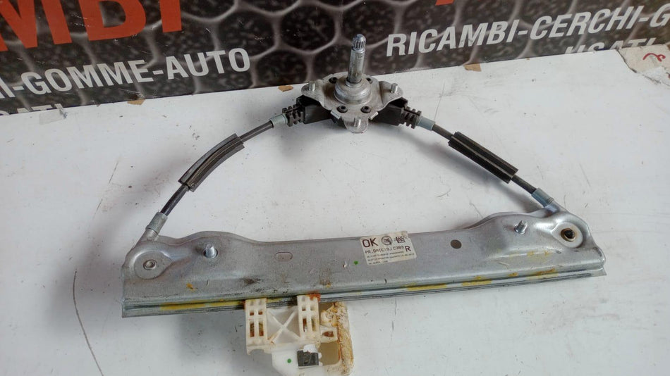 Meccanismo alzavetro Post. DX FIAT Panda 2° Serie