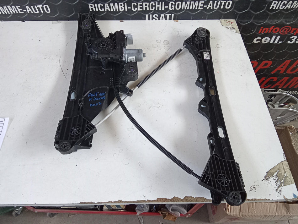 Meccanismo alzavetro Ant. SX PEUGEOT 2008 Serie (19>)