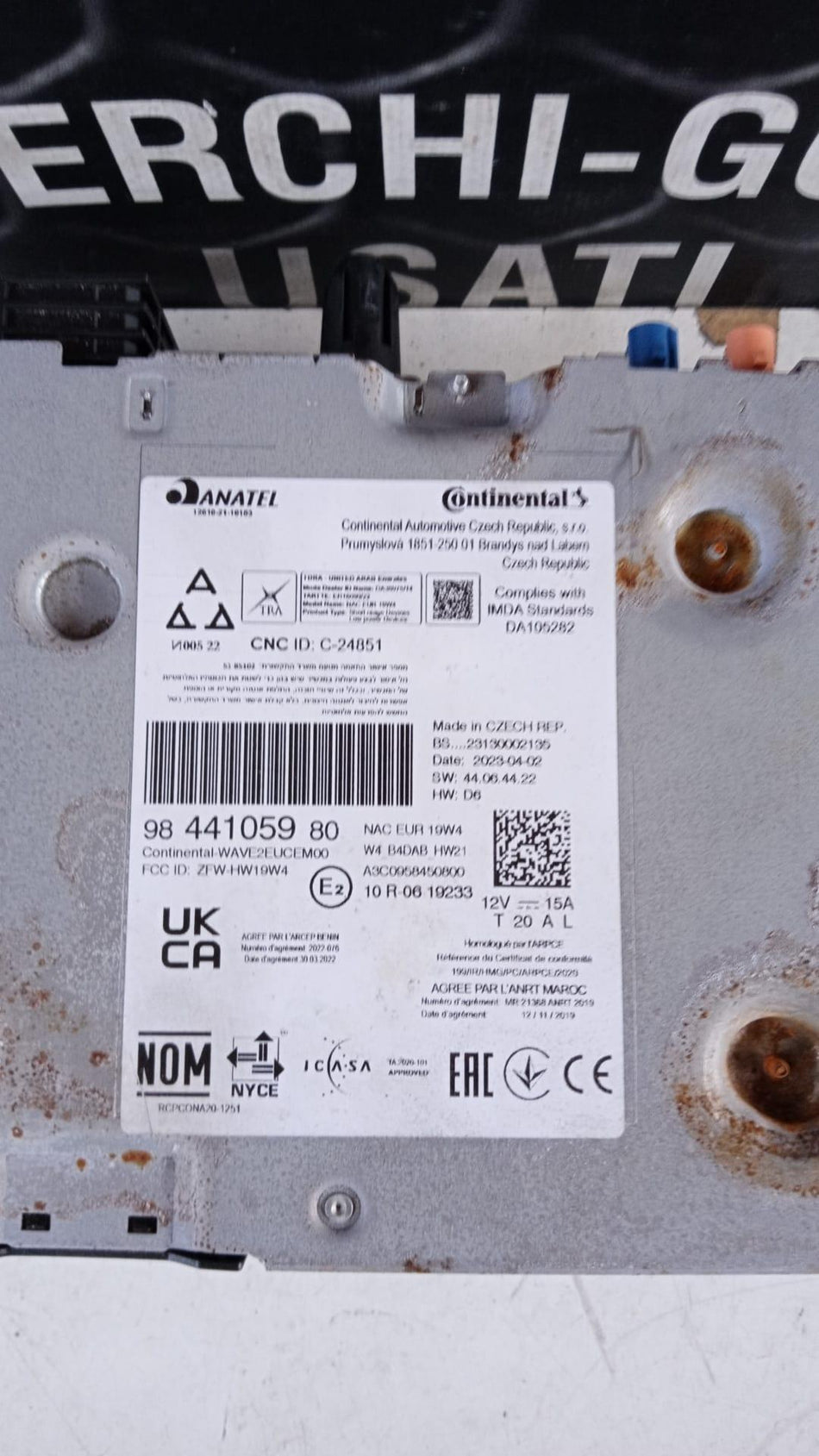 Centralina autoradio PEUGEOT 2008 Serie (19>)