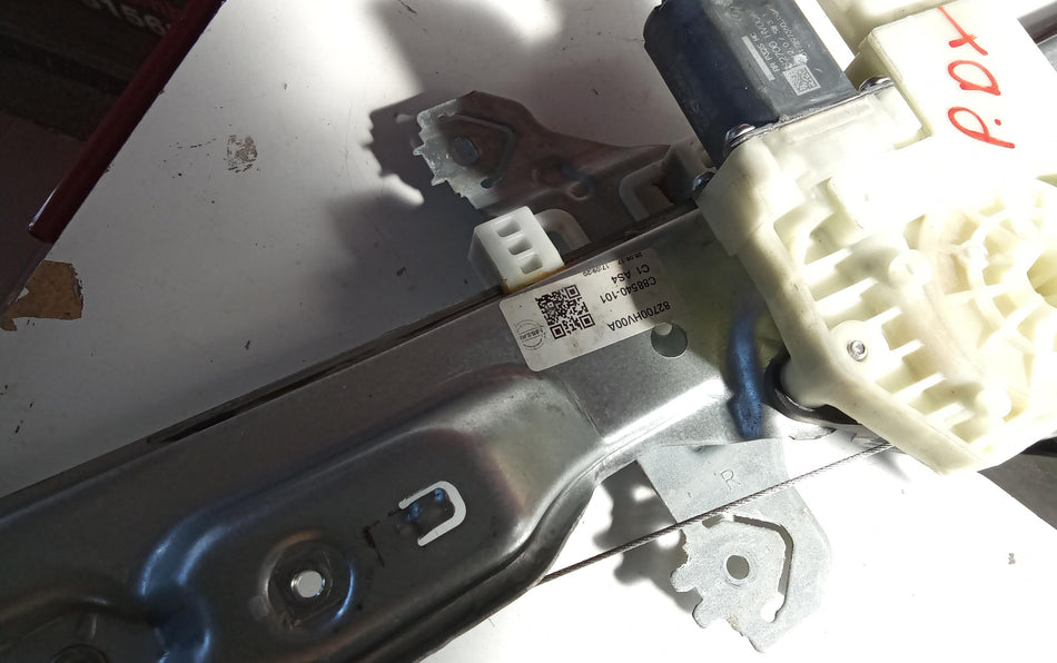 Alzacristallo elettrico post. DX NISSAN Qashqai Serie