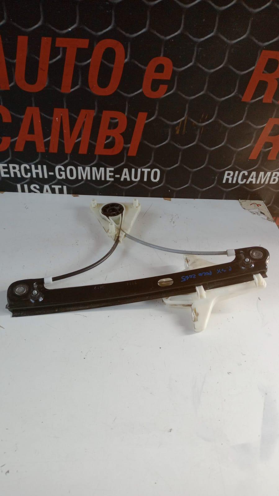 Meccanismo alzavetro Post. SX VOLKSWAGEN Polo 5° Serie