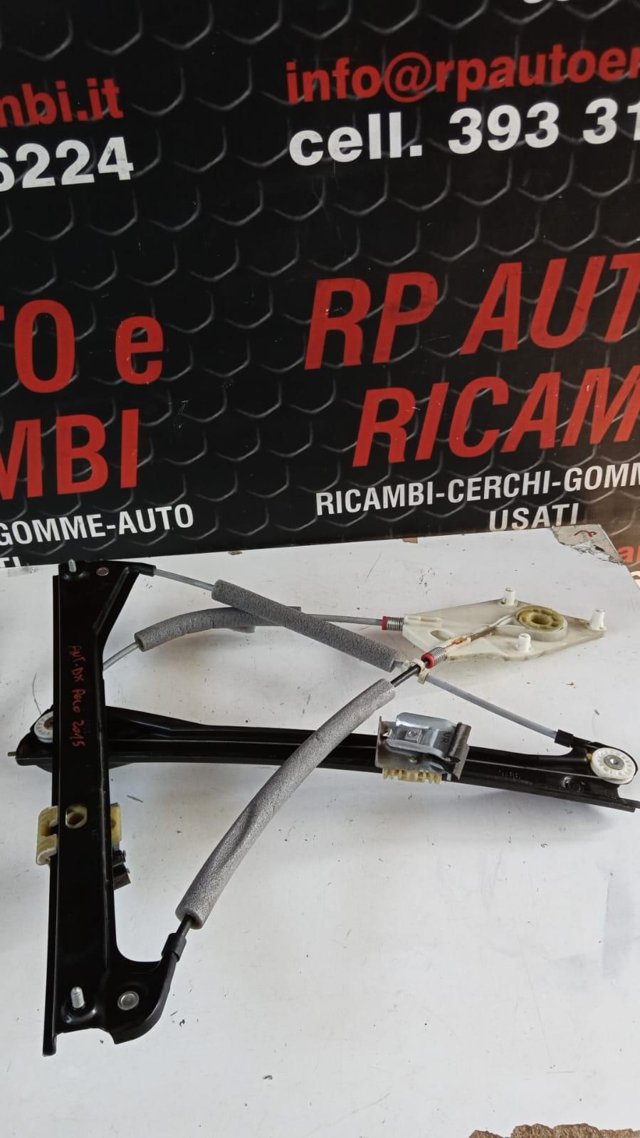 Meccanismo alzavetro Ant. DX VOLKSWAGEN Polo 5° Serie