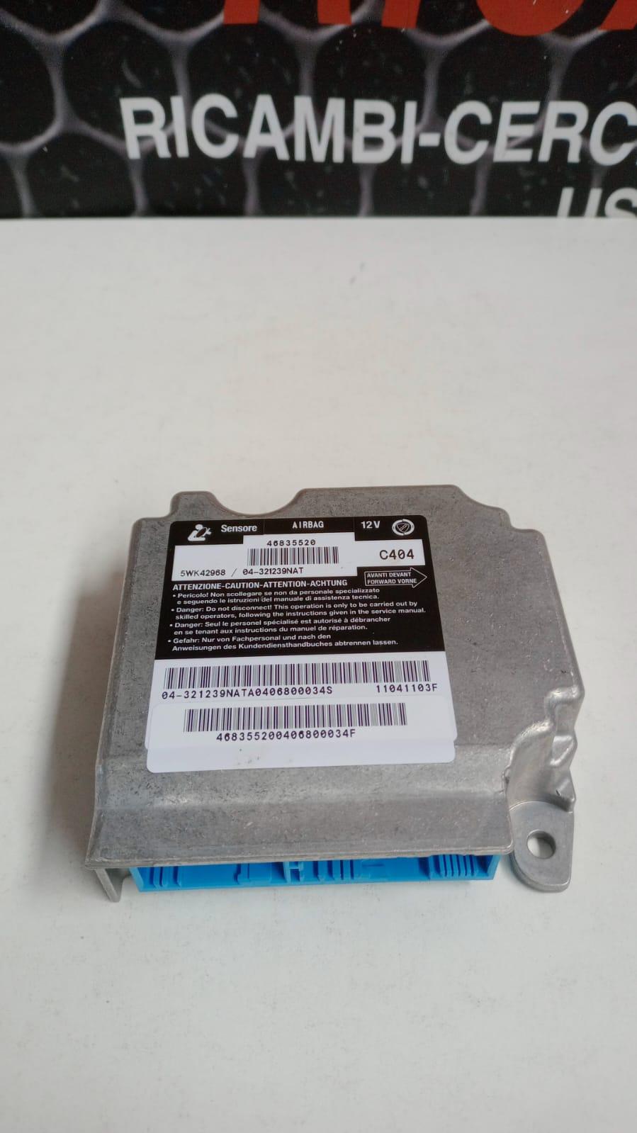 Centralina Airbag FIAT Stilo Berlina 5P