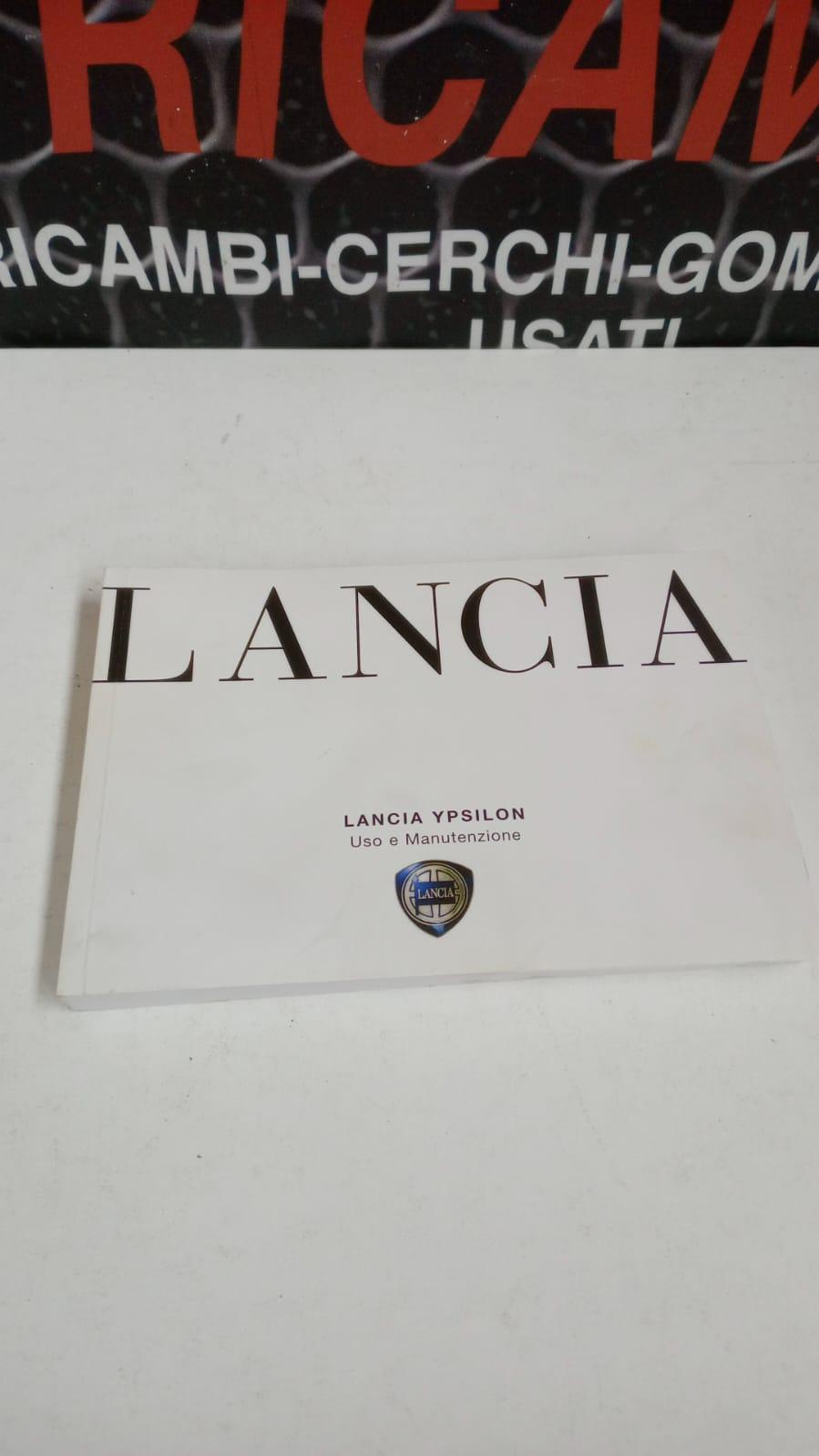 Libretto uso e manutenzione LANCIA Ypsilon 2° Serie
