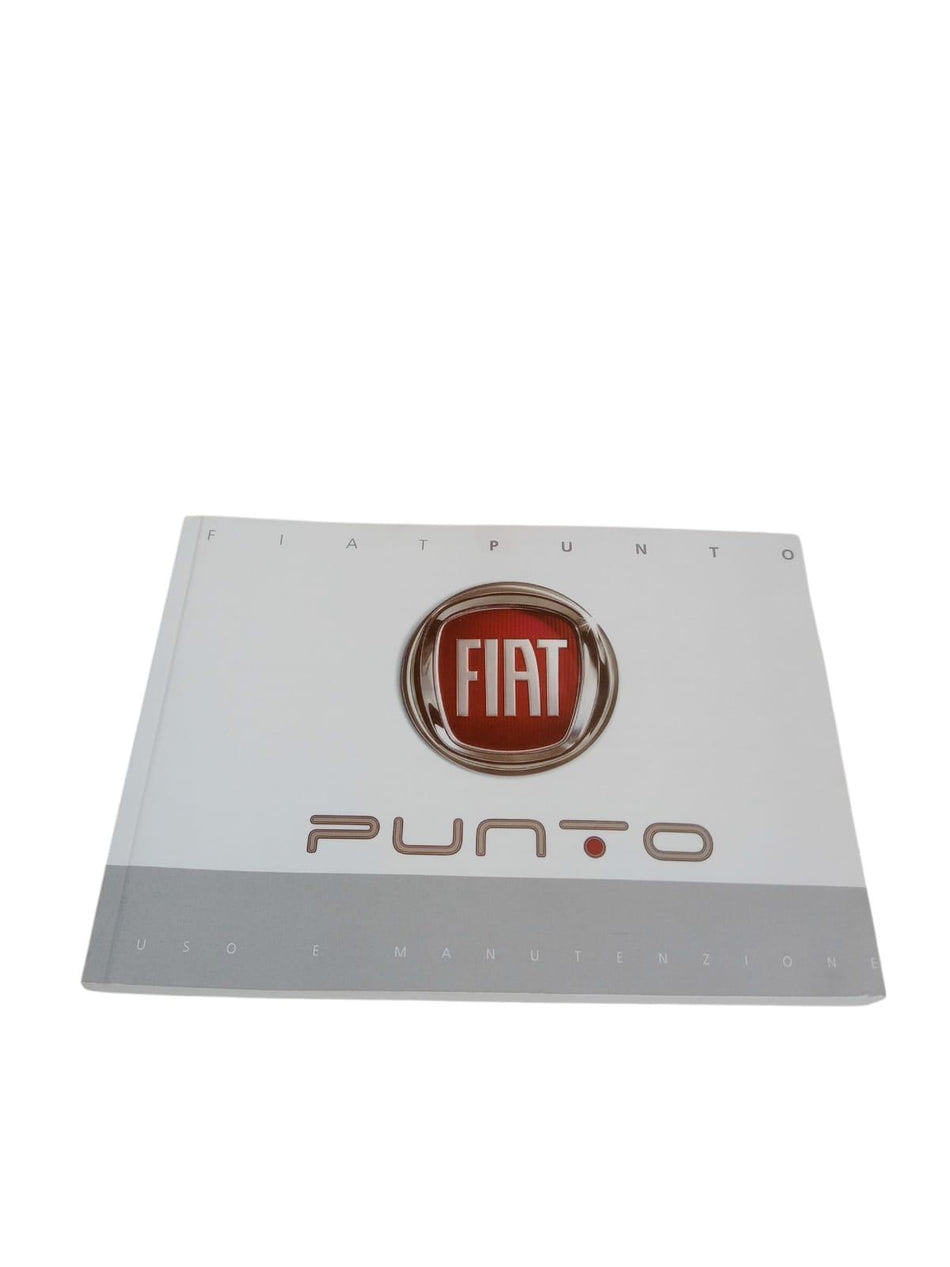 Libretto uso e manutenzione FIAT Punto Berlina 5P 3° Serie