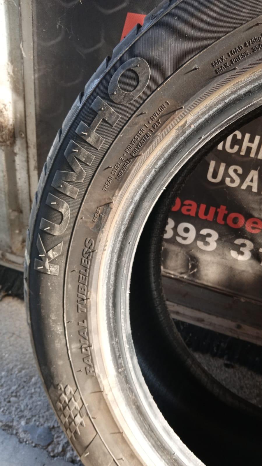 2 Gomme estive usate KUMHO 185/55 R15