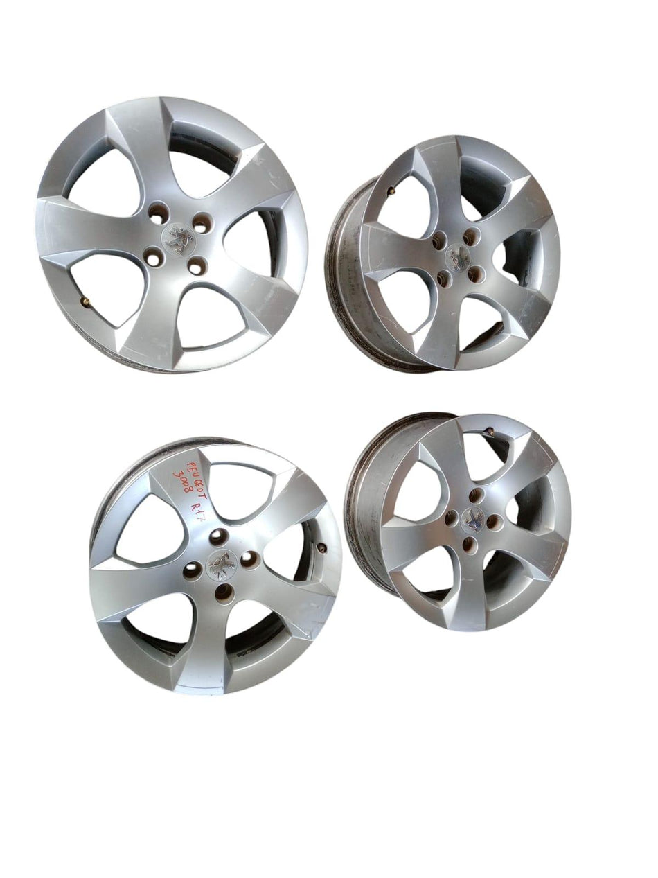 4 Cerchi in lega PEUGEOT 3008 Serie (09>16)