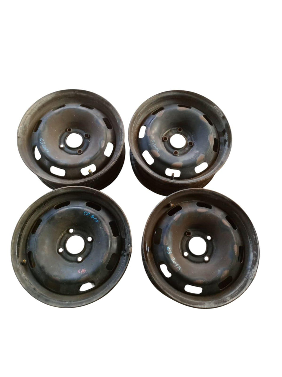 4 Cerchi in FERRO CITROEN C3 Serie (16>)