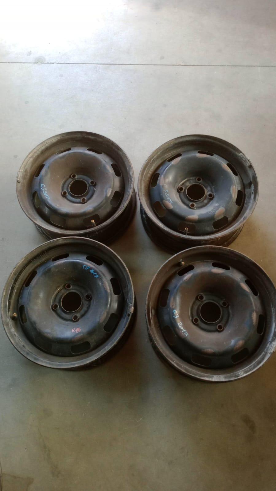 4 Cerchi in FERRO CITROEN C3 Serie (16>)