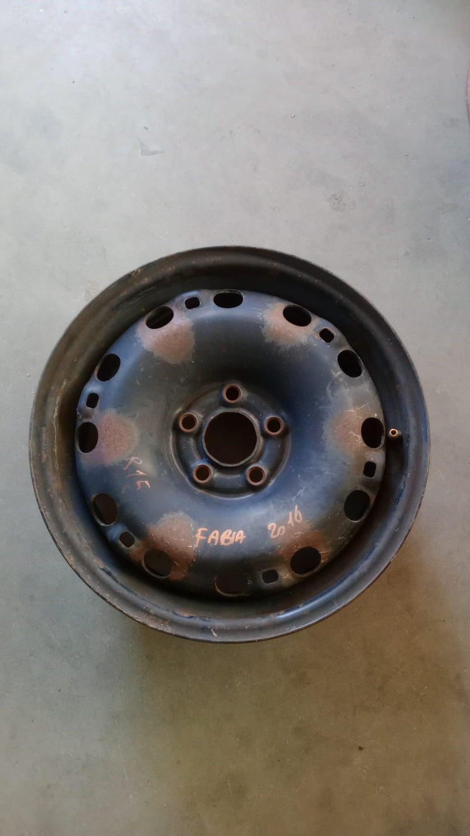 cerchio in ferro SKODA Fabia Berlina 3° Serie