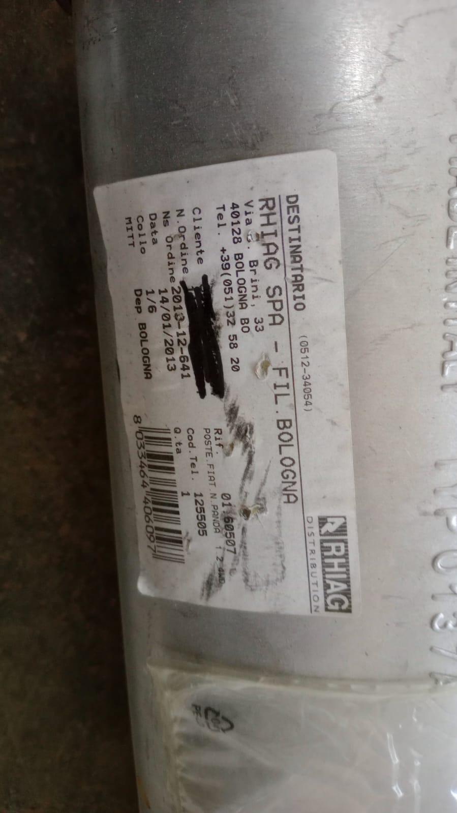 MARMITTA FIAT Panda 2° Serie