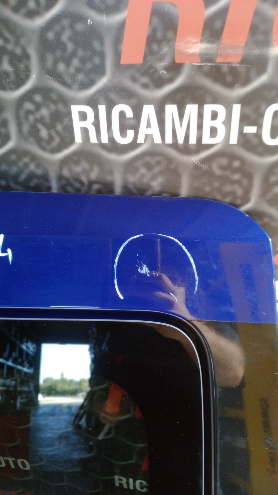 Porta scorrevole laterale SX FIAT Qubo 1° Serie