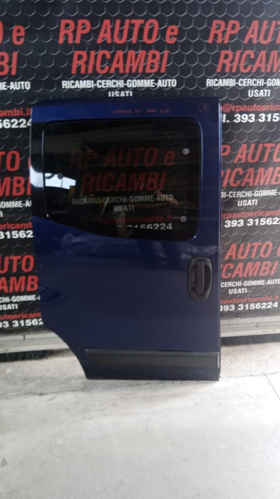 Porta scorrevole laterale DX FIAT Qubo 1° Serie
