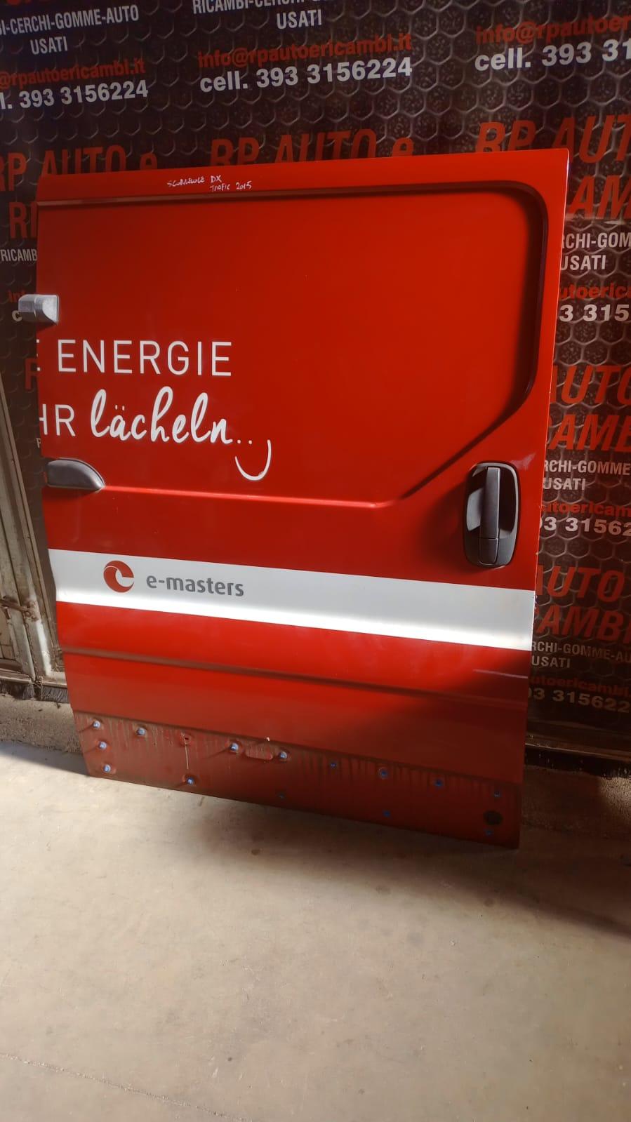 Porta scorrevole laterale DX RENAULT Trafic Serie