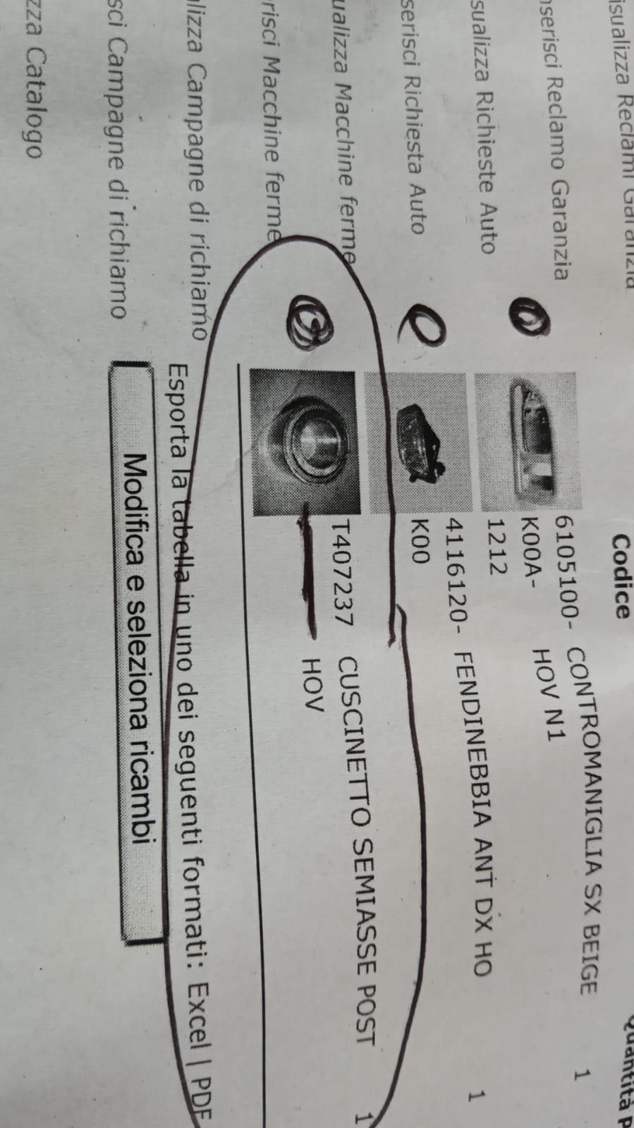 Cuscinetto ruota posteriore Dx HAVAL H5 Serie (23>)