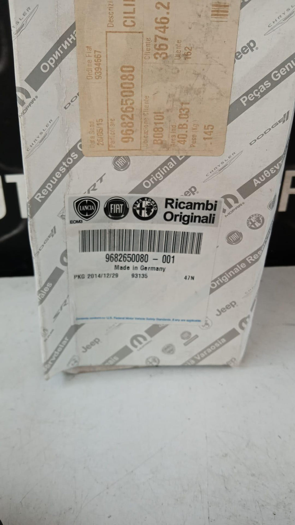 Cilindretto Frizione FIAT Scudo 3° Serie