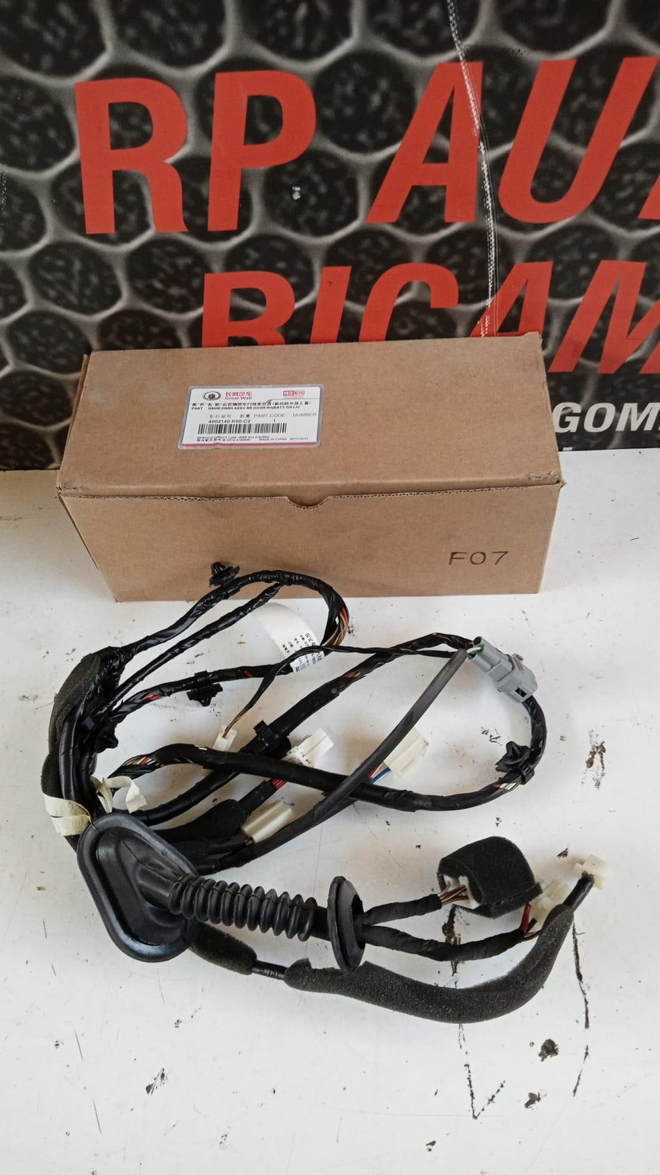 Cablaggio porta posteriore destra GREAT WALL MOTOR Hover Serie (06>)