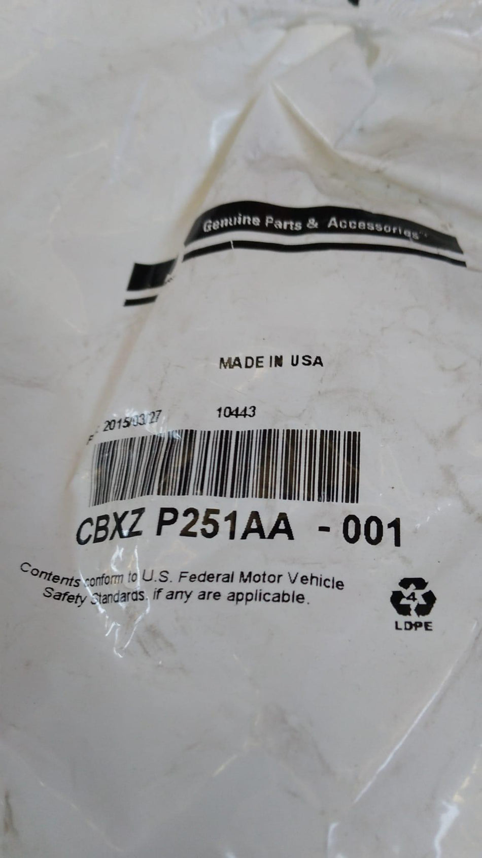 Pulsantiera Posteriore Destra LANCIA Voyager Serie (11>15)