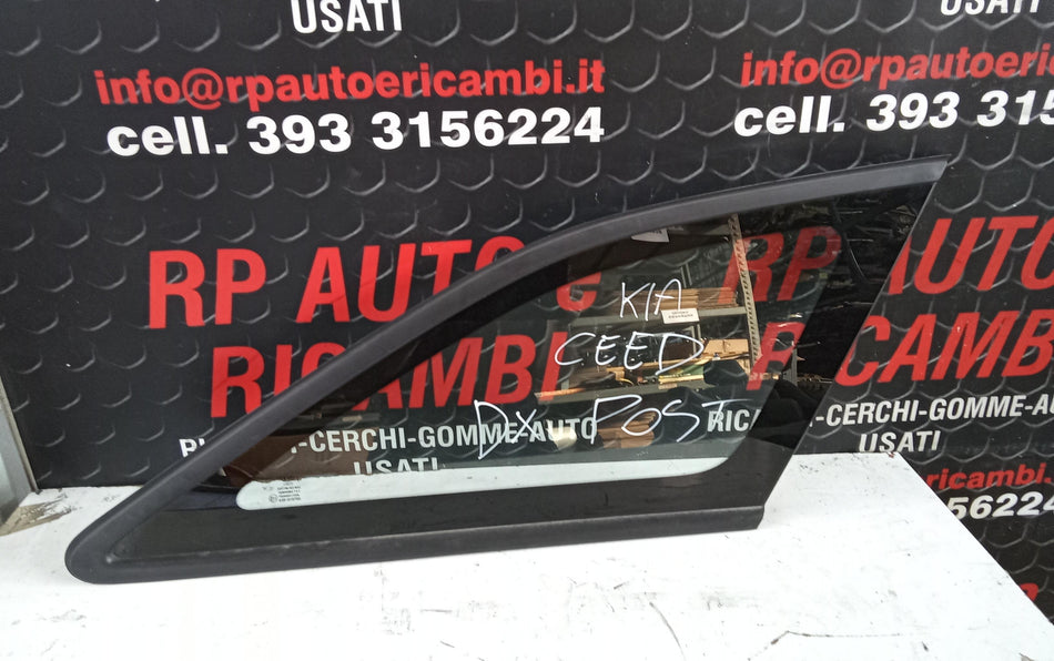 Vetro fisso posteriore DX KIA CEED Sportwagon Serie (CD) (18>)