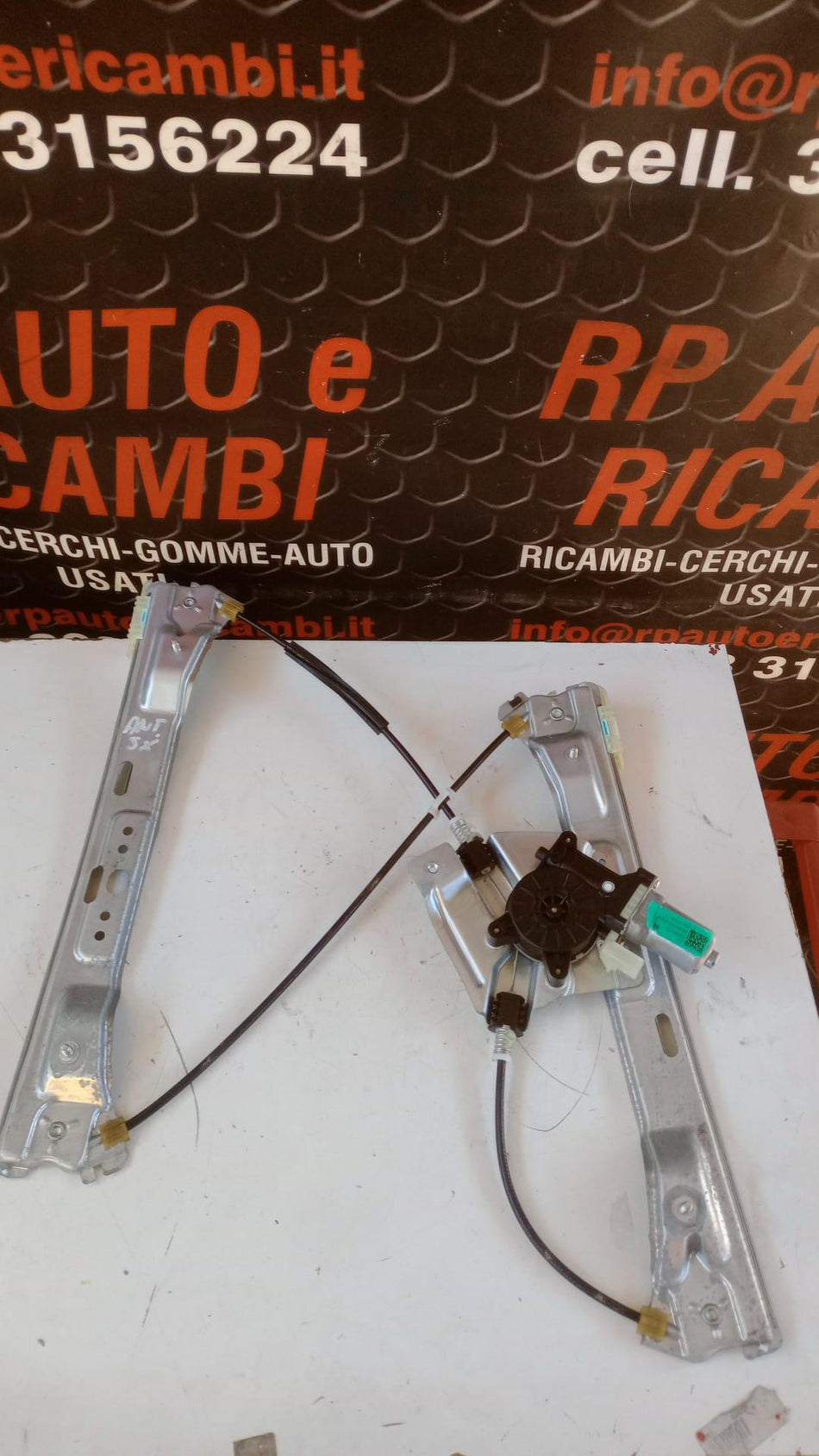 Meccanismo alzavetro Ant. SX DR 6.0 Serie (22>)