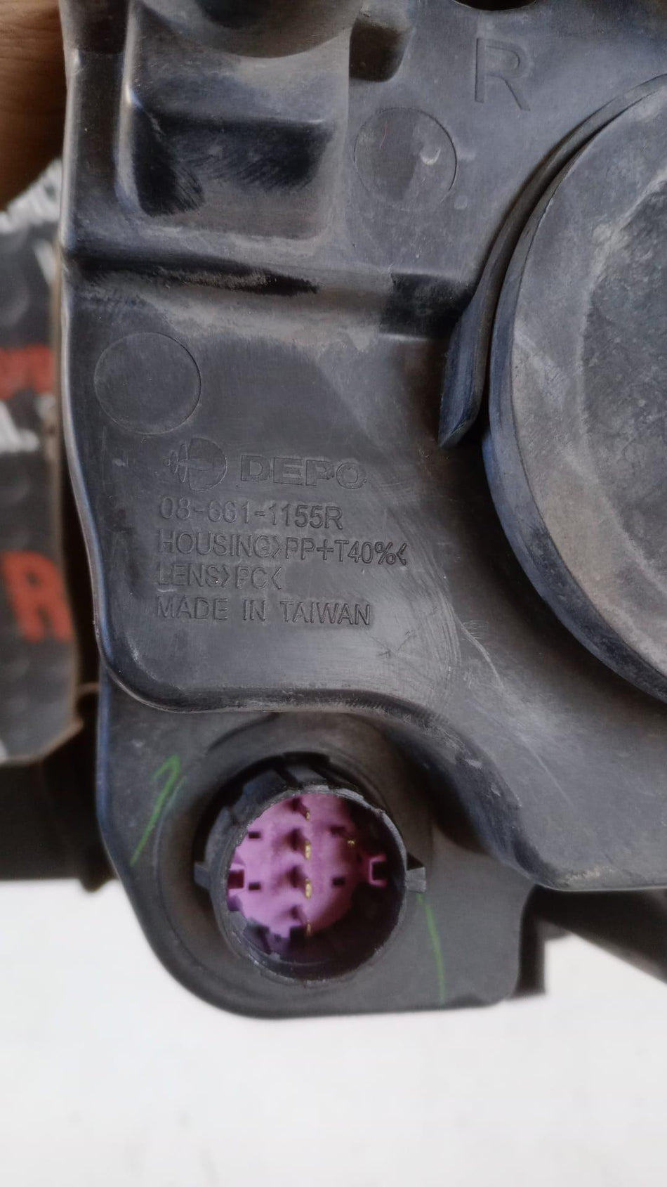 Faro anteriore Destro FIAT 500 Serie (07>14)