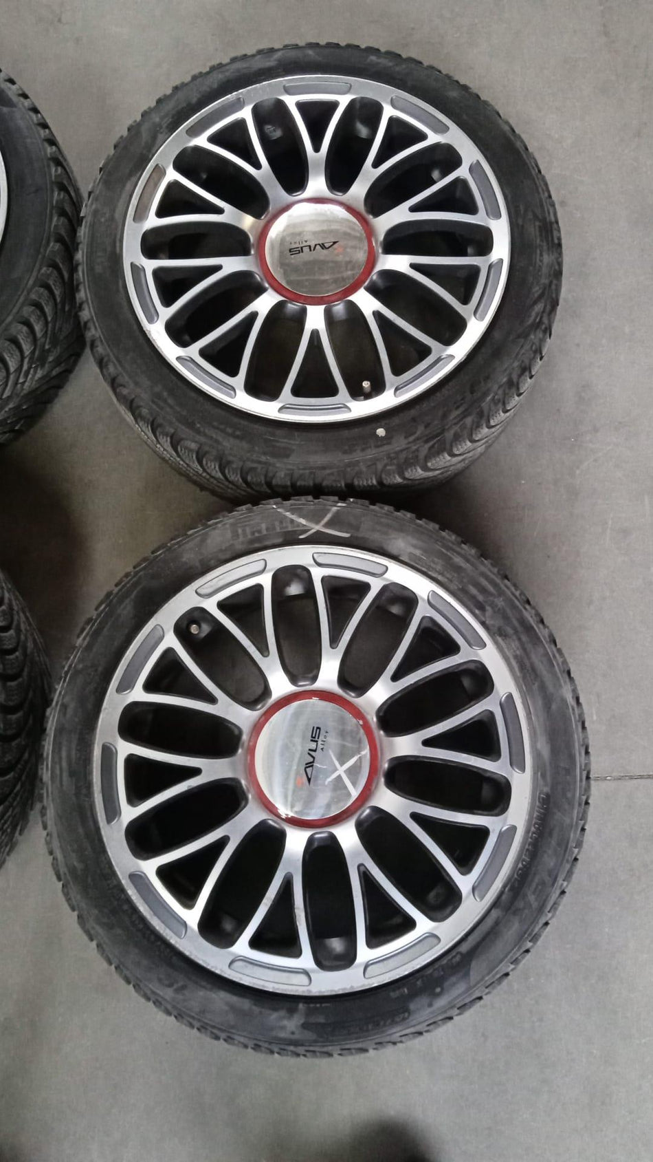 Cerchi completi di gomme ABARTH 595 Serie (12>19)