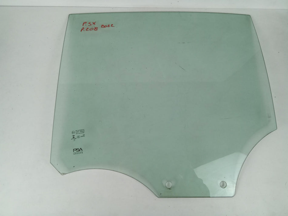 Vetro scendente Posteriore Sinistro PEUGEOT 208 Serie (19>)