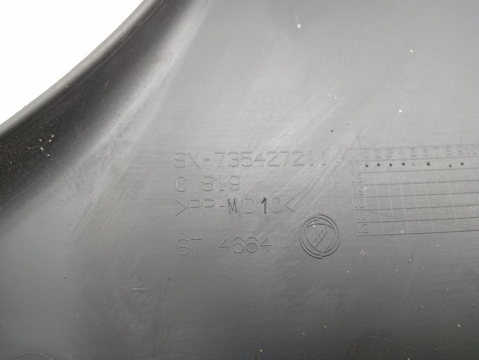 Pannello interno portiera post sx FIAT 500 Serie (07>14)