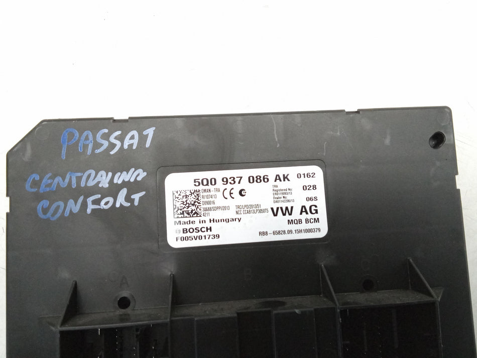 Centralina Comfort VOLKSWAGEN Passat Variant B8 (3G5, CB5) (14>)