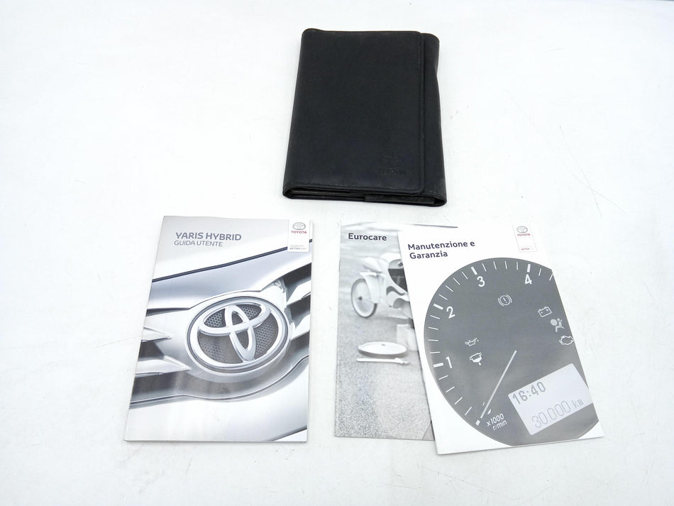 Libretto uso e manutenzione TOYOTA Auris Serie (E180) (12>18)