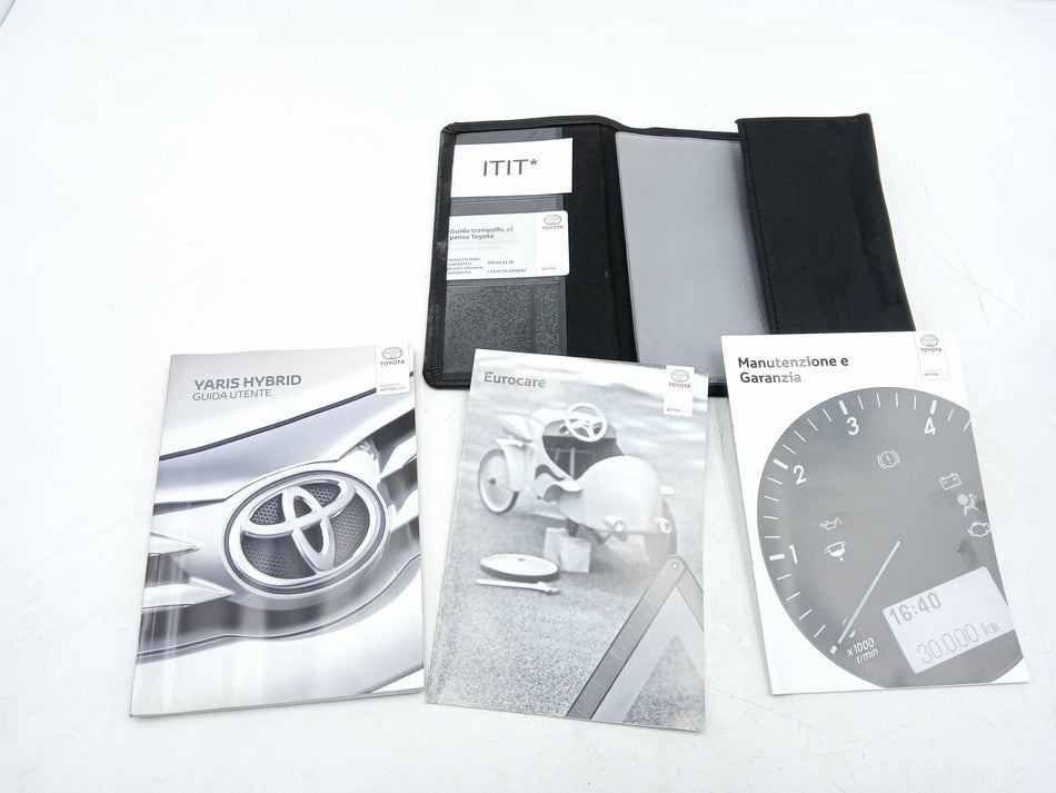 Libretto uso e manutenzione TOYOTA Avensis Berlina 3° Serie
