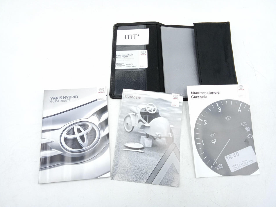Libretto uso e manutenzione TOYOTA Avensis Berlina 3° Serie