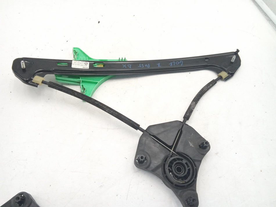 Meccanismo alzavetro Post. DX VOLKSWAGEN Golf 7 Berlina (12>)