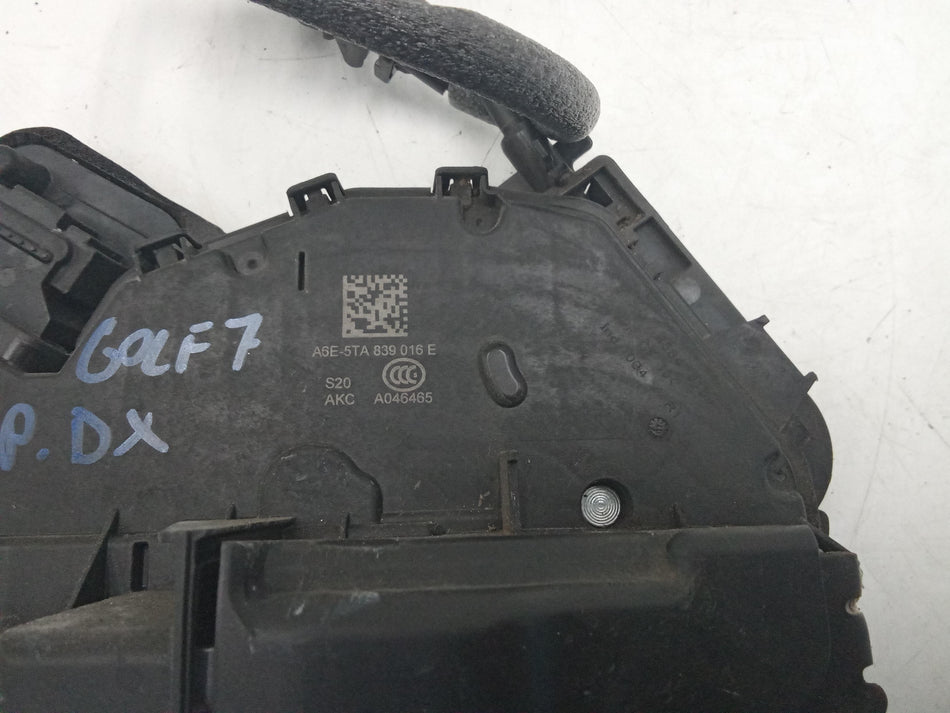 Serratura Posteriore destra VOLKSWAGEN Golf 7 Berlina (12>)