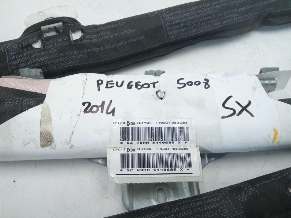 Airbag a tendina lato Sinistro PEUGEOT 5008 1° Serie