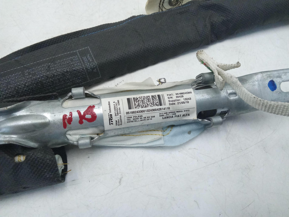 Airbag a tendina lato Sinistro FIAT 500 Serie (07>14)